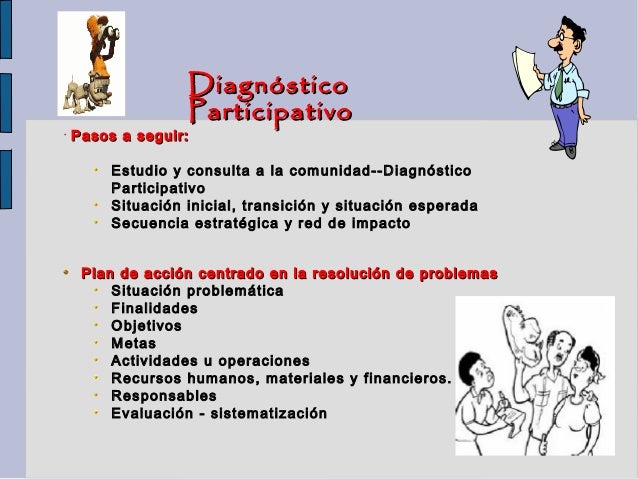 Clase 2. Diagnóstico Participativo
