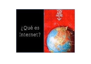 ¿Qué es
Internet?
 