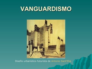 VANGUARDISMO




Diseño urbanístico futurista de Antonio Sant'Elia
 