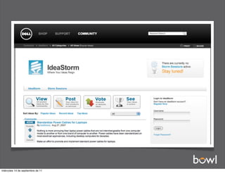 miércoles 14 de septiembre de 11
 