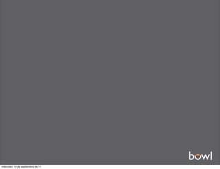 miércoles 14 de septiembre de 11
 