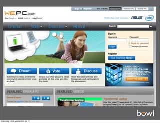 miércoles 14 de septiembre de 11
 