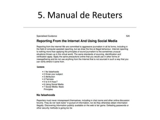5. Manual de Reuters
 