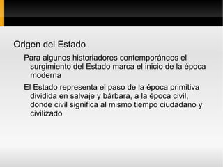Entonces el análisis de Aristóteles de la ciudad griega no ha perdido vigencia 
