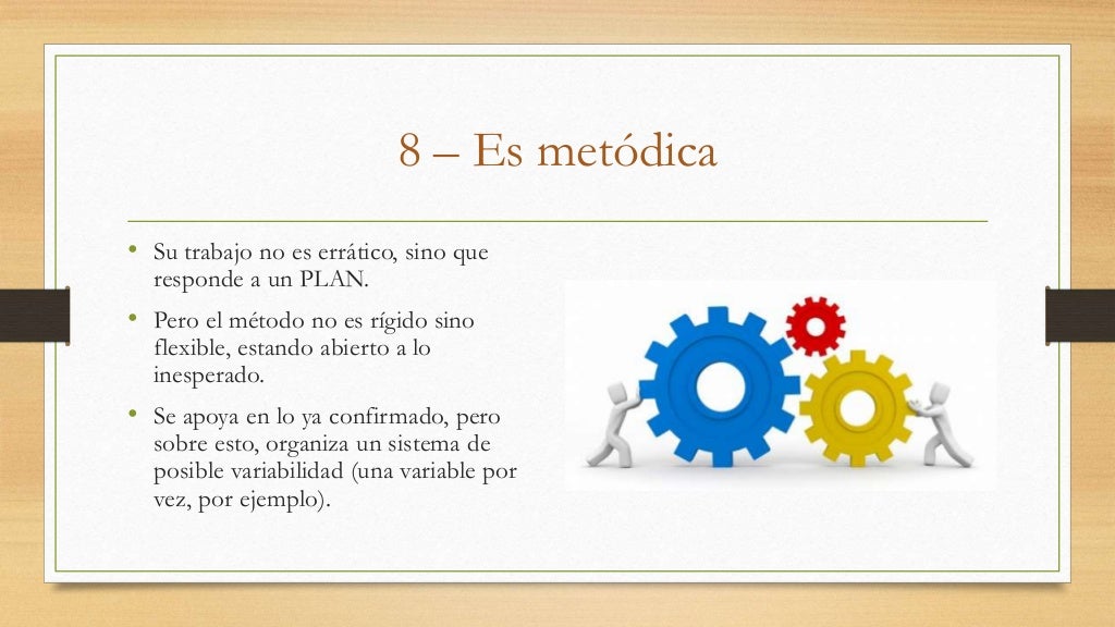 Características de las ciencias fácticas