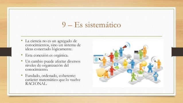 Características de las ciencias fácticas