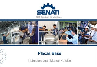 UCF San Juan de Miraflores 
Placas Base 
Instructor: Juan Manco Narciso 
 