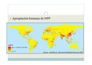 Apropiación humana de NPP
 