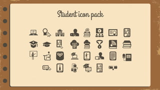 Student icon pack
 
