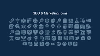SEO & Marketing Icons
 