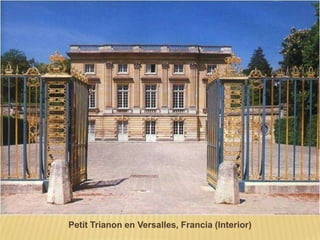 Petit Trianon en Versalles, Francia (Interior)
 