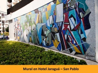 Mural en Hotel Jaraguá – San Pablo
 