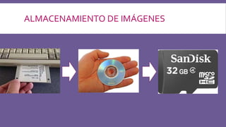 ALMACENAMIENTO DE IMÁGENES
 