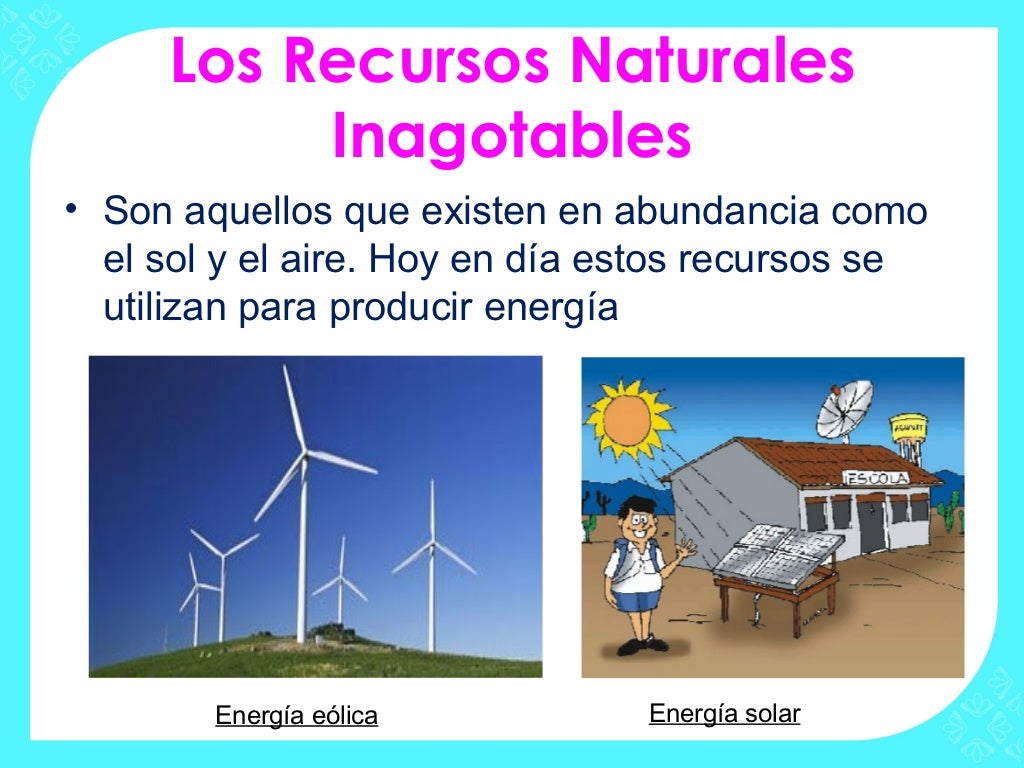 Clase 3 y 4 clasificación de los recursos naturales
