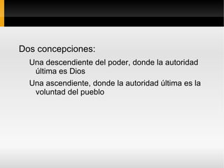 ¿Si nos limitamos a distinguir el poder político en la fuerza (Hobbes) cómo distinguimos el gobierno de una banda de ladrones? 
