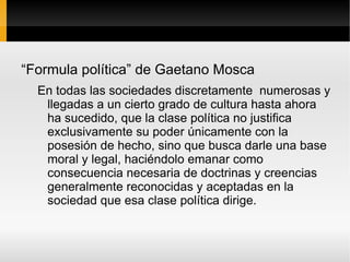 La filosofía clásica considera que su tarea es plantearse el problema del fundamento del poder 