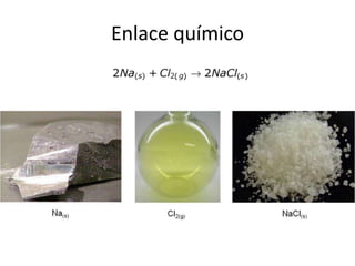 Enlace químico
 