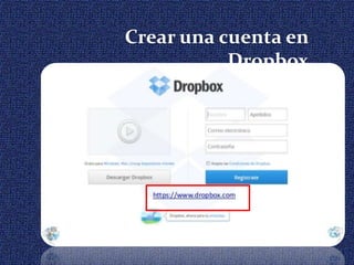 Iconos de la barra de tareas de Dropbox
 