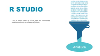 Comprehensive Big Data Analytics Using Excel and RStudio with Database ...