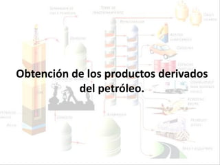 Obtención de los productos derivados
del petróleo.
 