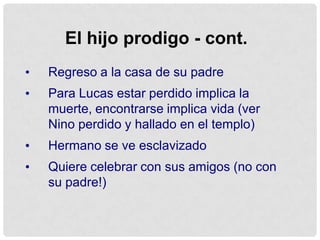 Ofender al EspírituTesoro y el Corazón (12:13-34)Parábola del Rico necio
