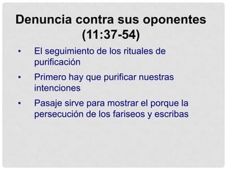 Las dos hermanasEnseñanza sobre la oración (11:1-13)Tema de la oración