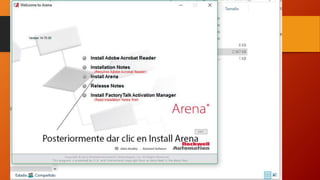 Recorrido a través de Arena
 