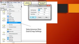 Vista del diagrama de flujo
 