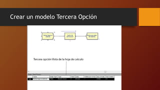 Crear un modelo Tercera Opción
 