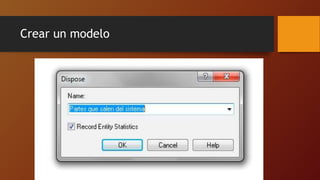 Crear un modelo
 