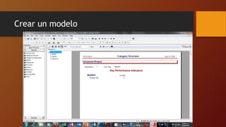 Crear un modelo
 