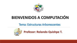 Profesor: Rolando Quishpe T.
 