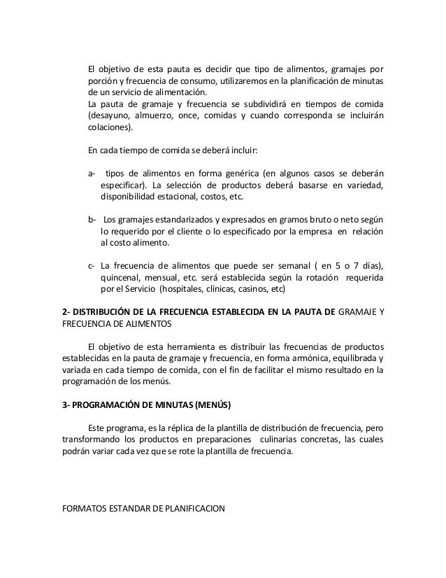 minutas