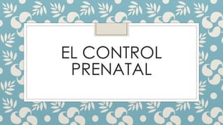 Comprehensive Prenatal Care: Monitoring, Diagnosis, and Management | PPTX
