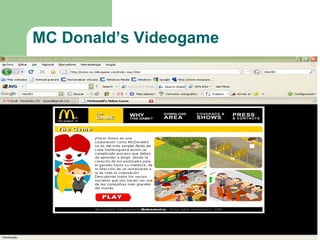 MC Donald’s Videogame 
