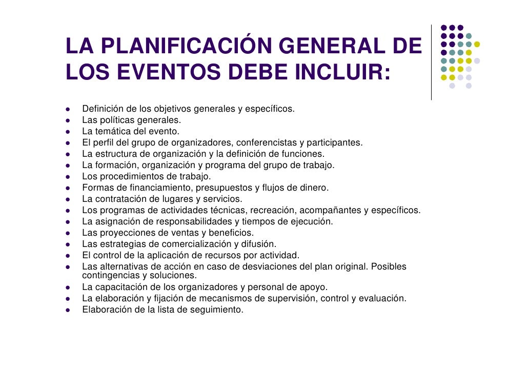 Resultado de imagen para fotos de planificacion de eventos