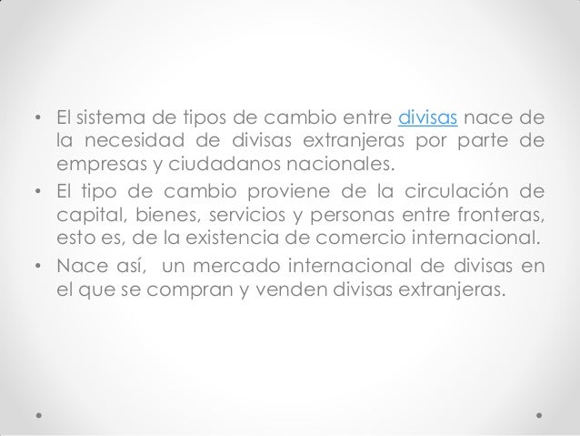 Clase 5 determinación del tipo de cambio