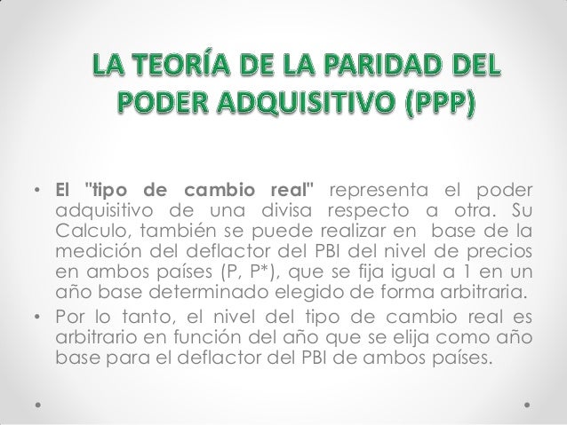 Clase 5 determinación del tipo de cambio