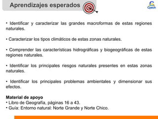 Clase 5 entorno natural norte grande y norte chico | PPT