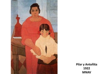 Pilar y Antoñita
1922
MNAV
 