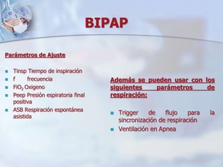 Ventilación mecánica | PPTX