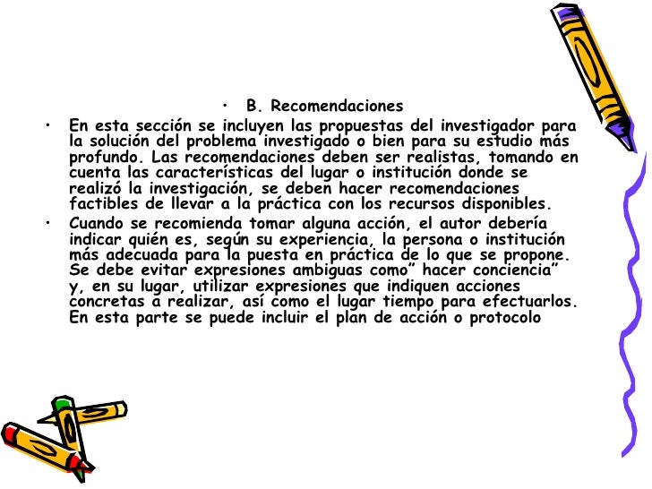 Clase 6. discusión, conclusiones,