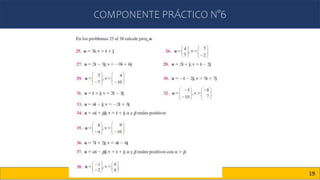 COMPONENTE PRÁCTICO N°6
19
 