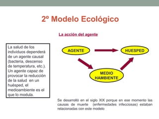 Clase 6 enfoque ecológico de la salud enfermedad por el ambiente