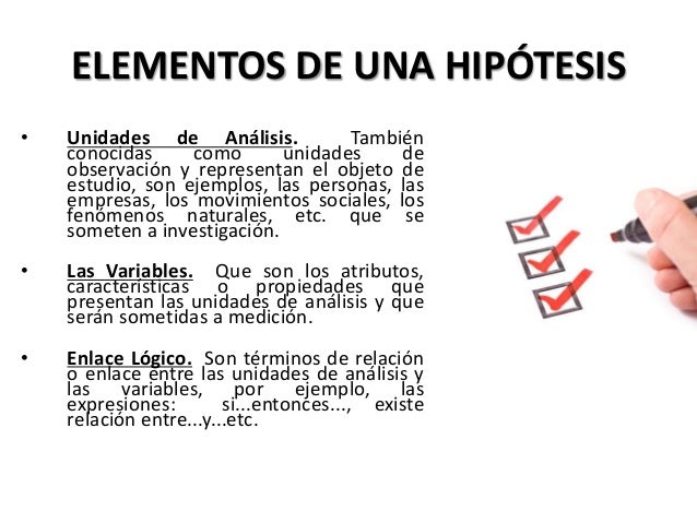 Clase 6 hipótesis