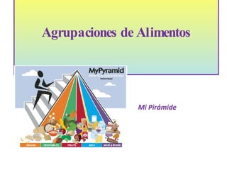 Agrupaciones de Alimentos Mi Pirámide  