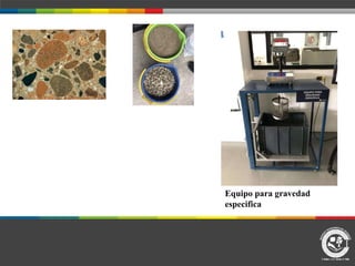 Equipo para gravedad
especifica
 