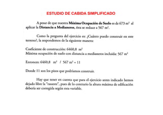 Clase 7 estudio cabida simplificado | PDF