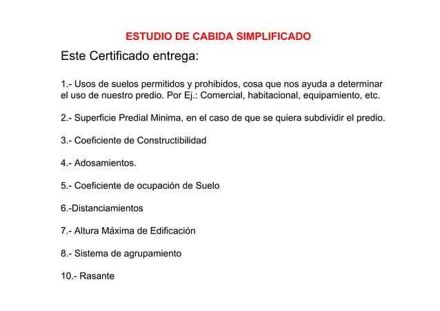 Clase 7 estudio cabida simplificado | PDF