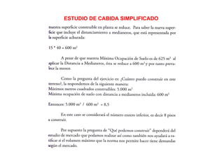 Clase 7 estudio cabida simplificado | PDF